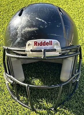 Riddell Speed Football Helmet - Youth Medium - Black W/Black Facemask • $49.99