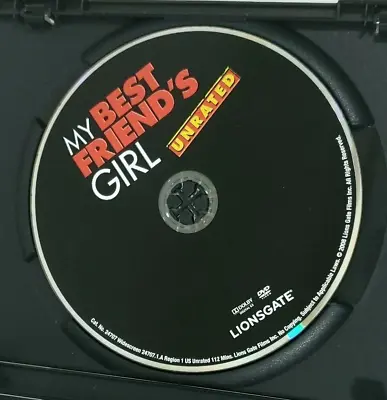 My Best Friends Girl Unrated DVD Disc Only Kate Hudson Jason Biggs Dane Cook • $3.95