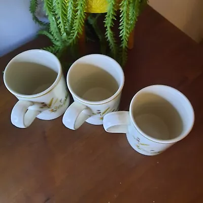 Vintage Marks & Spencer (M&S) ‘HARVEST’ Ceramic Mugs X 3 • £10.50