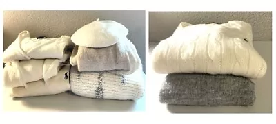 Wool Mohair Cashmere Fabric Sweater Craft Cutter Lot/Seven (7) PCs Units + Beret • $32.20