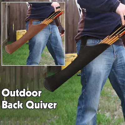 Medieval Archery Arrow Quiver Holder Waist Holder Bag Pouch Hunting Outdoor NEW • $19.28