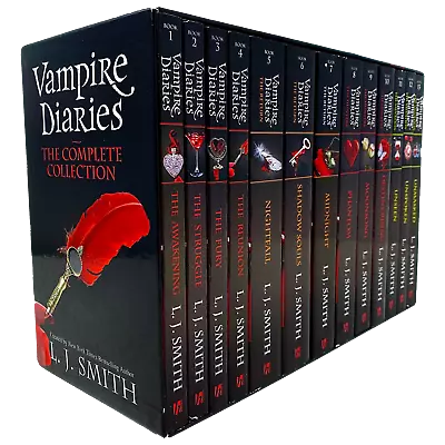 Vampire Diaries The Complete Collection Books 1 - 13 Box Set By L. J. Smith • £42.40