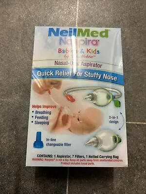NeilMed Naspira (Aspirator) Relief For Stuffy Nose For Babies & Toddlers • £0.99