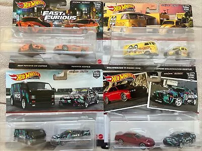 Hot Wheels Premium Car Culture HKS Nissan Skyline /Supra Fast Furious Lot Of 4 • $60