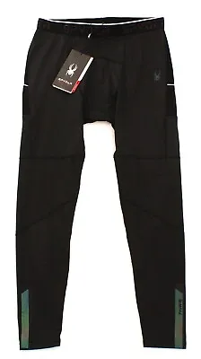 Spyder Active ProWeb Black Stretch Baselayer Pants Tights Men's NWT • $78.99