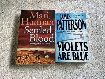New Mari Hannah Settled Blood Paperback Plus James Patterson Paperback Free  • £7.99