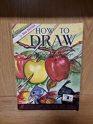 Vintage 1950s How To Draw By Walter Foster (P2) • £8.50