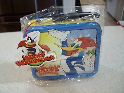 Woody Woodpecker Collectible Metal Mini Tin Lunch Box  Midwest With Tag • $12.99