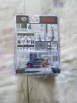 2024 M2 Machines Cocacola 1953 Vw Beetle Deluxe U.s.a. Model Chase 1/750 • $19.99