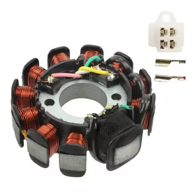 Stator Magneto Replacement - 11 Coil - 6 Wire For 125cc 150cc GY6 Scooter Moped • $23.07