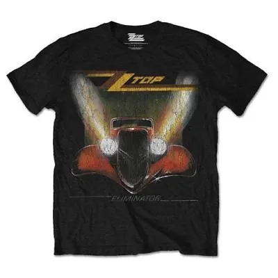 ZZ Top T Shirt Eliminator Official Licensed Mens Black Rock Merch NEW • £14.88