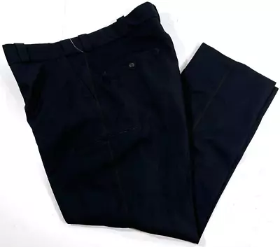 $22 • Buy ELBECO MENS 38x31 TexTrop2 HIDDEN CARGO POCKET PANTS E394R NAVY W/ BLACK STRIPE