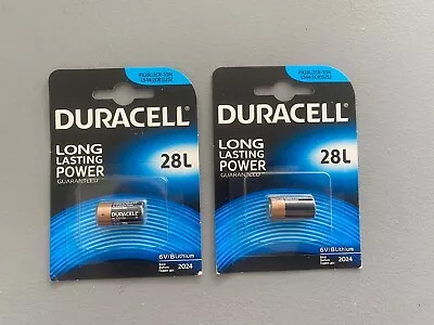 £10 • Buy X2 Ultra 6V Lithium 28L - Camera Batteries