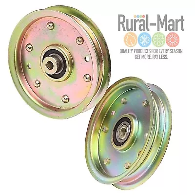 Flat Idler Pulley For MTD Cub Cadet RZT 50 L54 42 S50 Troy-Bilt GT54 2 Pack • $19.66