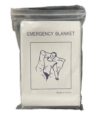 Lot Of 15 Emergency Blankets Mylar Survival Safety Insulating Heat 52 X 84  • $19.99