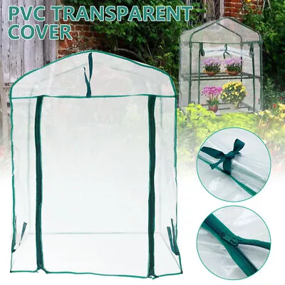 Plant Greenhouse Cover Mini Greenhouse Warm Clear PVC Cover Plant Grow Sta • $17.09