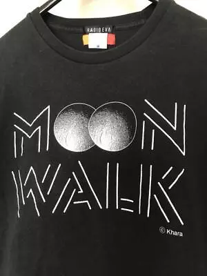RADIO EVA X EVANGELION Kaworu Nagisa T-shirt MOON WALK - Men’s Sz:M BLACK F20607 • $57.59