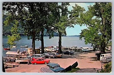 Boat Launch South End Of Skaneateles Lake NY Vintage Chrome Postcard NOS • $12.99