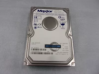 MAXTOR 6L200P0 200GB 3.5 7200RPM IDE Ultra ATA133/ATA-7 8MB  • $53