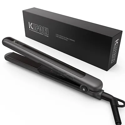 2 In 1 Hair Curler Adjustable Temperature Fast Heating 1 Inch Hair Straightener • £27.99