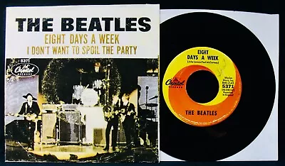 THE BEATLES~Eight Days A Week~45 & Picture Sleeve-CAPITOL #5371 • $19.99