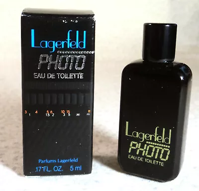 Lagerfeld Photo Eau De Toilette Splash Mini - .17 Oz. - Boxed • $10.99