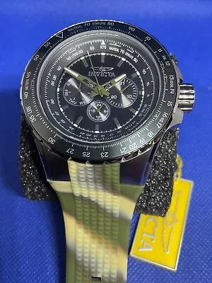 Invicta Aviator Camo Mod 39307 Men’s Wristwatch  • $150