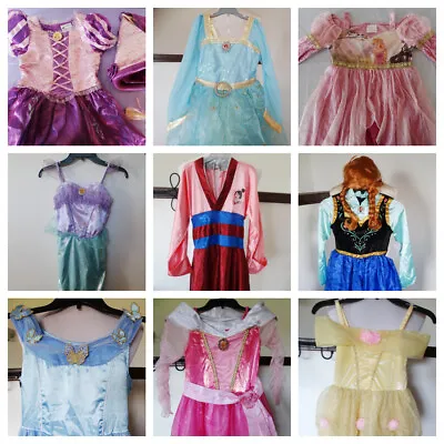$24.95 • Buy Disney Store Princess M 7/8 Dress SNOW WHITE, ELSA, BELLE, CINDERELLA, MULAN