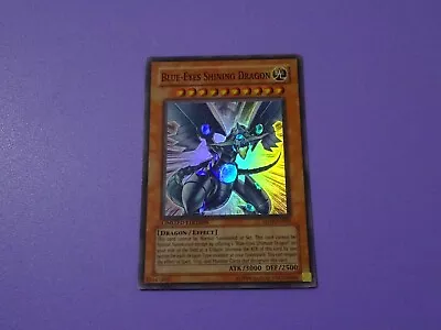 Yu-Gi-Oh! Blue-Eyes Shining Dragon MOV-EN001 Super Rare • £9.99