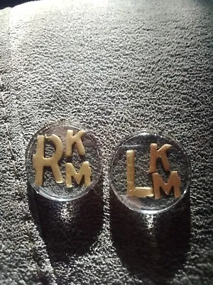 X-ray Markers With Initials KM One Set • $11