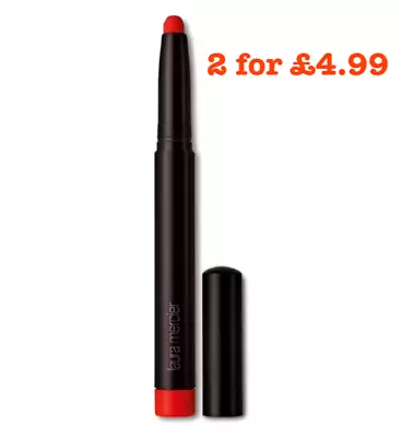 2 X LAURA MERCIER Velour Extreme Matte Lipstick DOMINATE 0.42g New - FREE P&P • £4.69