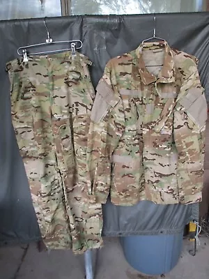 OCP Multicam A2CU Aircrew FR Flight Suit Shirt & Pants MEDIUM Set #2 • $45