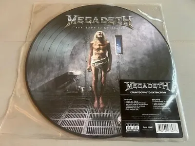 Megadeth - Countdown To Extinction Org Lim. Picture Disc Usa 2014      Metallica • $179.99