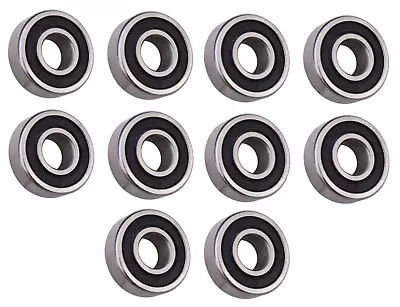 (10 Each) R4-2RS Sealed Radial Ball Bearing 1/4 ID X 5/8 OD X 0.196  Wide SpinCo • $9.99