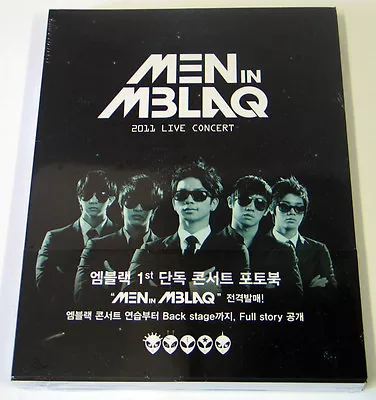 MBLAQ - Men In MBLAQ : 2011 Live Concert Photo Book (Photobook+Making DVD) • $34.90