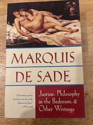 Sade  Justine   Philosophy In The Bedroom  And Other Writings - Paperback • $14