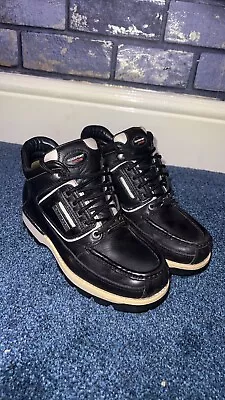 £7 • Buy Men's O.G Rockport Xcs Hydro Shield Boots Size UK5 Black Leather Waterproof VGC
