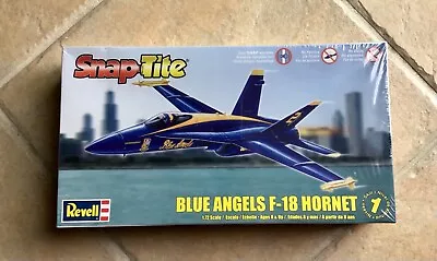  Snap Tite Blue Angels F-18 Hornet Fighter Jet 1/72 Model NEW Sealed Condition • $20