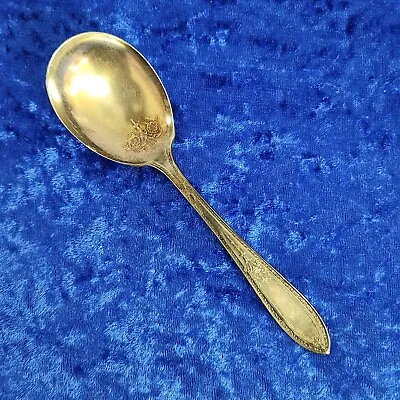 Wm Rogers & Son AA Pat Apd For Decorative Soup Or Table Spoon 5.75  • $4.97