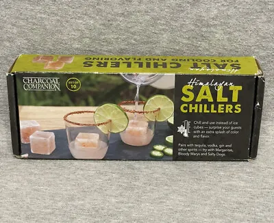 £18.20 • Buy Charcoal Companion Himalayan Salt Chillers Set Of 10 Sealed In Plastic NIB