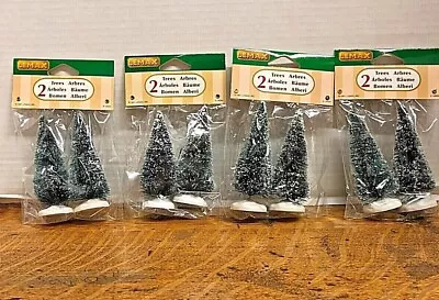 LEMAX Bristle Tree - Small 4  - (#14004) You Get Four Pkgs. =  8 Trees - New! • $39.23