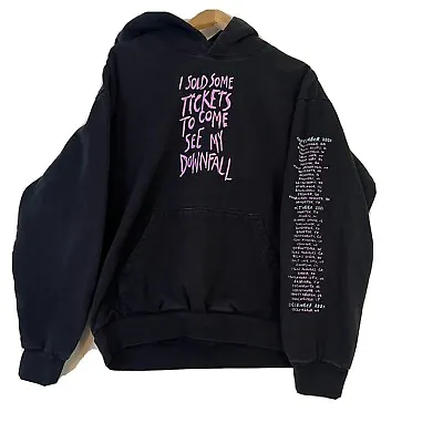 Machine Gun Kelly Graphic 2021 Concert Tour Dates Hoodie Large Sold Some Tickets • $39.99