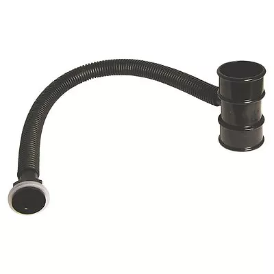  Black Miniflo Rainwater Diverter For 50mm Downpipes  Conservatory Porch Shed • £20.75