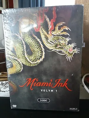 Miami Ink Volym 1 DVD Box Set New Still Sealed  • £7.90