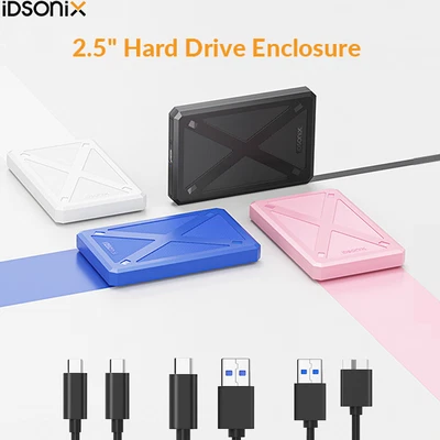 $9.99 • Buy IDsonix QUALITY 2.5  SATA USB 3.0 EXTERNAL SSD HDD Hard Drive ENCLOSURE CASE