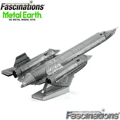 £17.15 • Buy Metal Earth SR-71 Blackbird 3D Laser Cut DIY Model Hobby Aircraft Plane Kit 