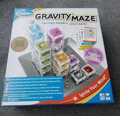 Gravity Maze Game NEW Falling Marble Logic Game • £19.99