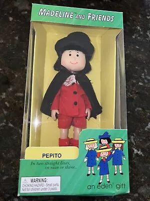 Vintage Madeline Doll Pepito 8  Poseable Vinyl Eden 1998 NEW IN BOX • $40