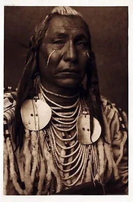 £3.99 • Buy Native American Indian Portrait Red Wing Photo Art Print Picture