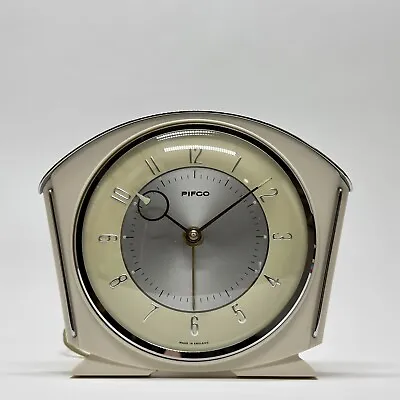 £39.99 • Buy Vintage Pifco Metamec Mid Century Electric Cream / Silver Clock Tested & Working